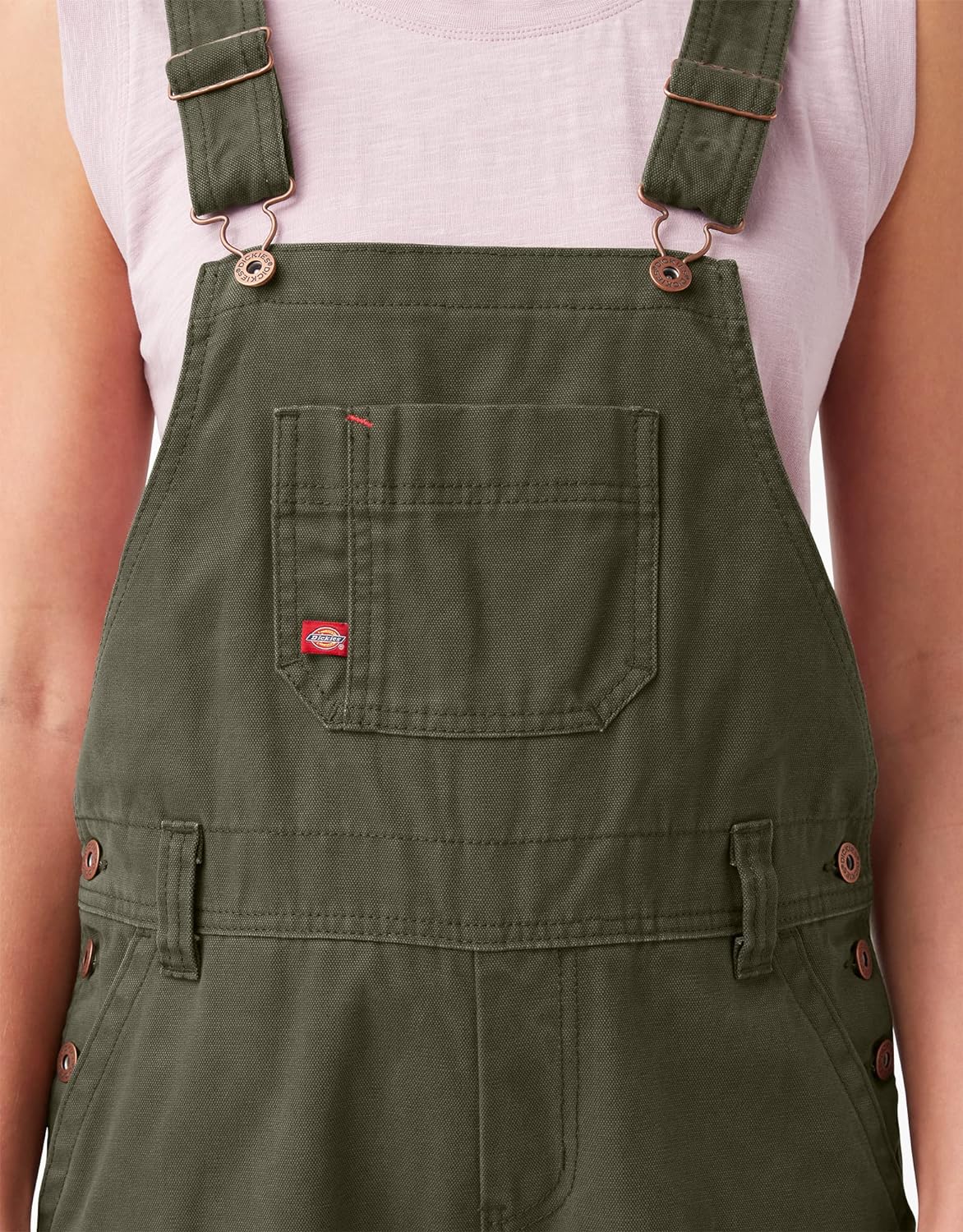 Dickies Women's Relaxed Fit Bib Overall - Image 3