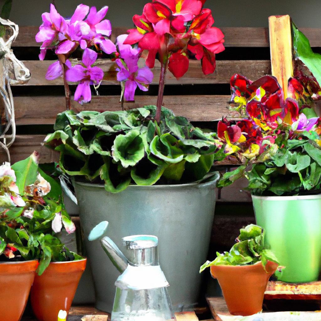 Como cuidar adequadamente de plantas com flores pequenas